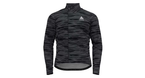 Odlo Zeroweight Ceramiwarm Reißverschlussoberteil Grau Schwarz