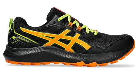 Asics gel sonoma 7 black orange men's trail shoes 44.1/2