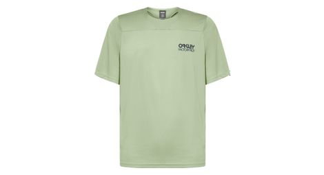 Oakley factory pilot lite short sleeve jersey green m