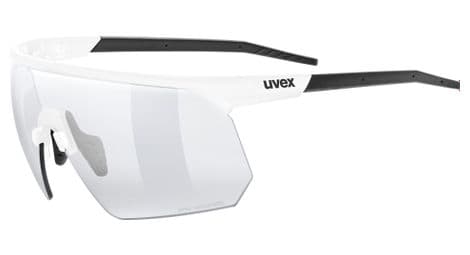 Uvex pace one v gafas espejadas blanco/plata