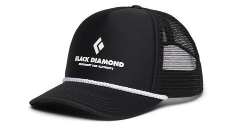 Casquette black diamond flat bill trucker noir