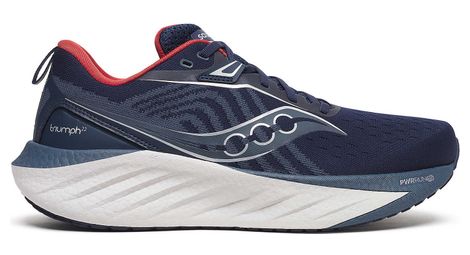 Zapatillas de running saucony triumph 22 azul/rosa hombre