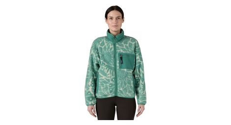 Chaqueta polar synchilla patagonia verde mujer