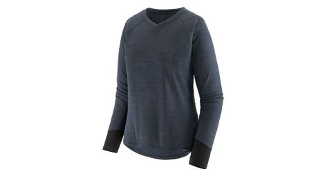 Patagonia l / s dirt craft blue women's jersey