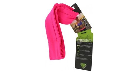 Ceinture 3 poches xtens fitness wantalis rose