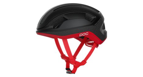 Casque poc omne lite noir mat/rouge mat