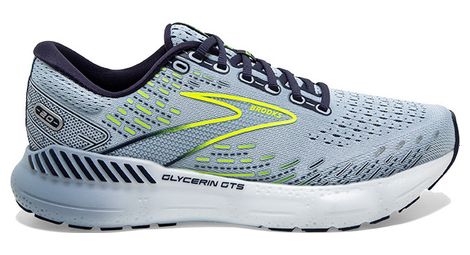 Brooks Femme Glycerin Gts 20 Bleu Jaune