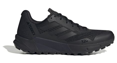 Adidas terrex agravic flow 2 trail shoes black 45.1/3