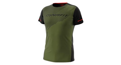 Maillot manches courtes dynafit alpine khaki homme