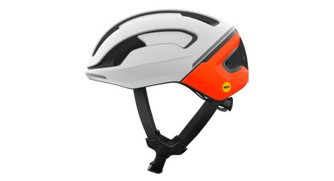 Casque ville poc omne beacon mips blanc/orange