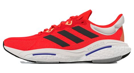 Chaussures de running adidas running solar glide 6 rouge