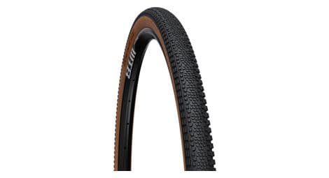 Neumático gravel wtb riddler 700c tubeless ust soft tcs light fast rolling beige paredes laterales