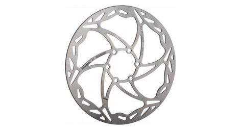 Disque de frein miche route 6 tr 160 mm argent