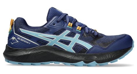 Asics gel sonoma 7 blue black men's trail shoes 47