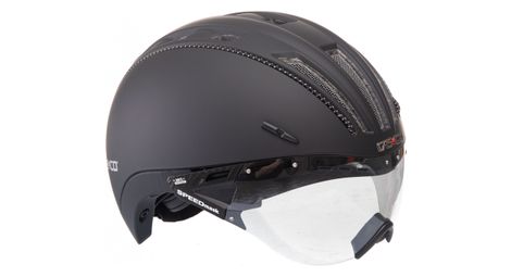 Stadthelm mit Visier CASCO Roadster Plus Schwarz
