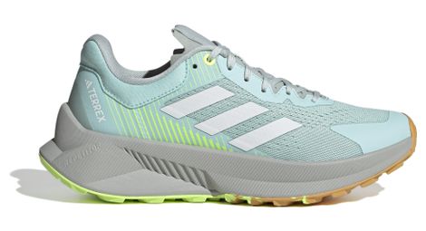 Zapatillas trail running mujer adidas terrex soulstride flow azul gris amarillo