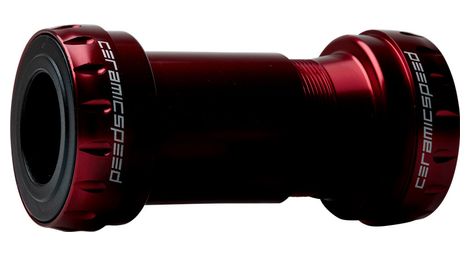 Movimento centrale ceramicspeed bb30 shimano / fsa / rotor 24mm rosso