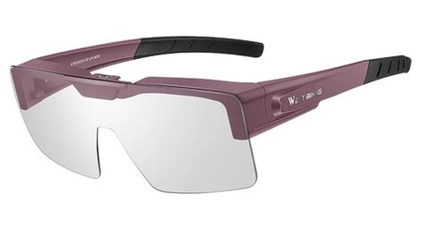 Lunettes de soleil Verres clairs anti-vent pour homme et femme - violet