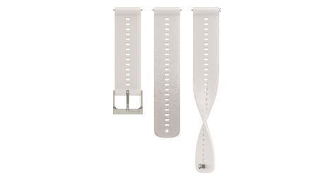 Bracelet de montre suunto athletic 6 silicone 22mm s+m gris powder