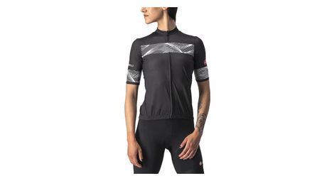 Castelli fenice jersey schwarz / weiß