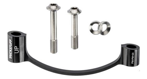 Adaptateur Trickstuff PM / PM 23mm Aluminium Noir