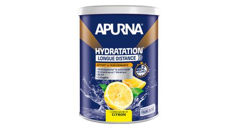 Boisson hydratation apurna longue distance citron pot 500g