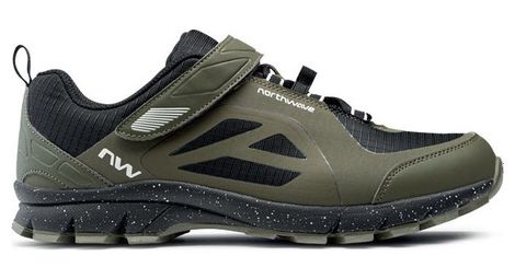 Coppia di scarpe mtb northwave escape evo verde