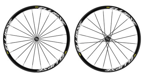 Paire de roues piste mavic ellipse