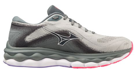 Mizuno Wave Sky 7 - femme - gris