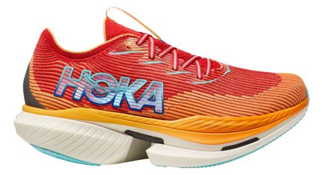 Hoka cielo x1 running shoes blue / orange unisex 45.1/3