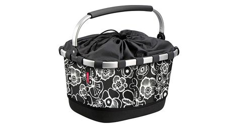 Klickfix bag carrybag gt for racktime fleurs black