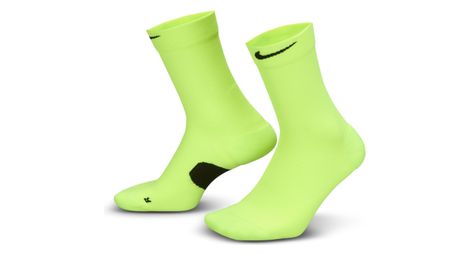 Chaussettes Nike Running Midweight Jaune