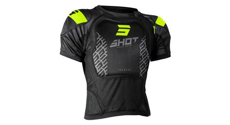 Gilet de protection shot trooper noir / jaune