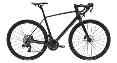 Rennrad Van Rysel EDR CF Ultra Sonderedition Sram Force AXS 12V 700 mm Schwarz