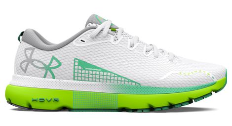 Under armour hovr infinite 5 zapatillas running mujer blanco verde