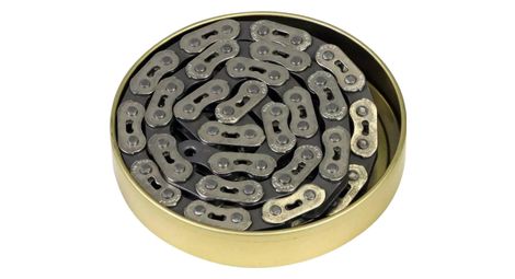 Chiane Gusset MX SS 3/32'' Chrome/Gris