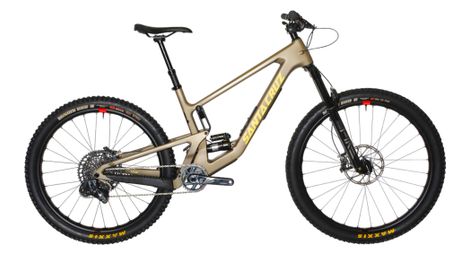 Producto renovado - bicicleta de montaña santa cruz 5010 v5 carbon cc sram gx axs eagle 12v 27,5''/29'' níquel mate/amarillo 2023