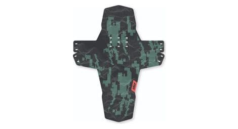 Guardabarros delantero slicy long mtb negro / verde