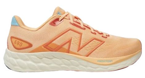 Chaussures running new balance fresh foam 680 v8 corail femme