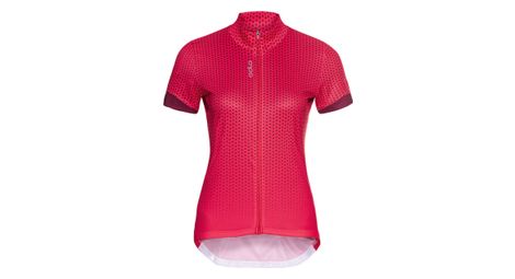Maillot manches courtes femme odlo essential rose