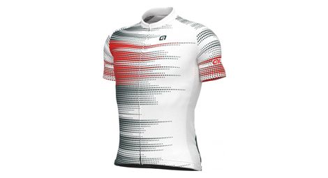Maillot manches courtes ale turbo blanc