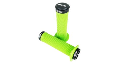 Ice fury grips lock-on green/black