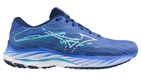 Chaussures de running mizuno femme wave rider 27 bleu
