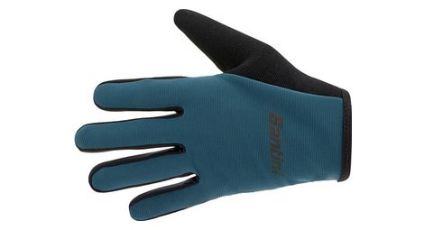 Guantes largos de mtb santini gravel blue