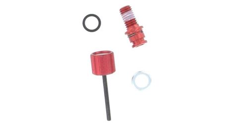 Rockshox external rebound adjuster knob and shaft bolt kit for domain / lyrik / totem / 10-14 boxxer rc