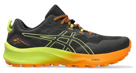 Asics gel-trabuco 11 trail shoes black yellow orange homme
