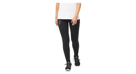 Collant long femme salomon cross run noir