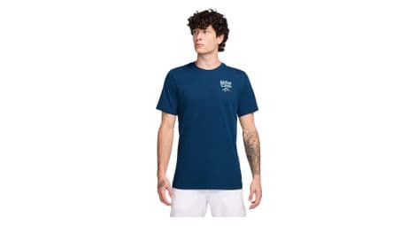 T-shirt nike trail tour du mont-blanc pack bleu homme