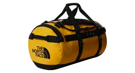 the north face base camp m travel bag 71l yellow