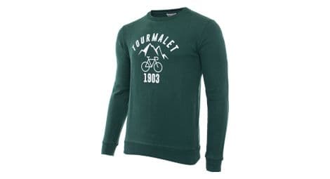 Wiederaufgearbeitetes produkt - sweat lebram x sport d'epoque tourmalet vert bouteille m